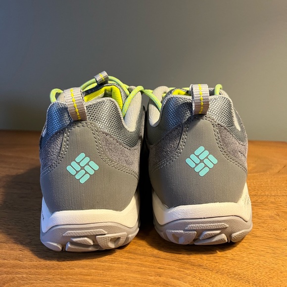 Columbia Women's Fire Venture Gray Suede Waterproof Trail Shoes Size 8 Like NIB - Picture 4 of 16